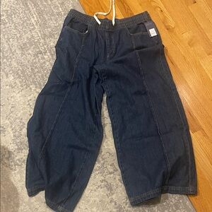 Universal Thread Dark Wash Wide-Leg Jeans